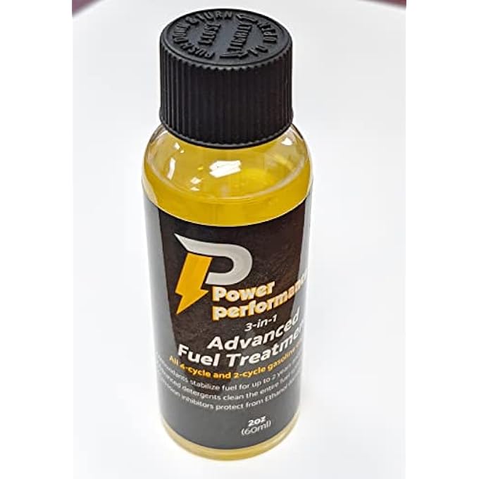 Power Performance 3-IN-1 ADVANCED FUEL TREATMENT 2OZ BOTTLE - Image 4